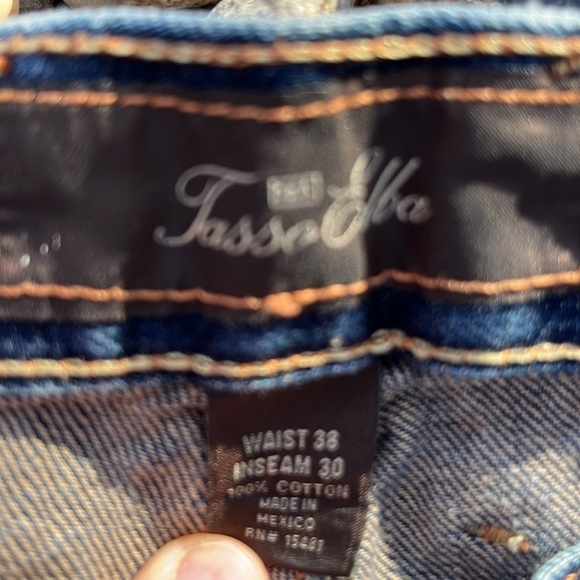 Tasso Elba Spa Denim Pants - Picture 3 of 6